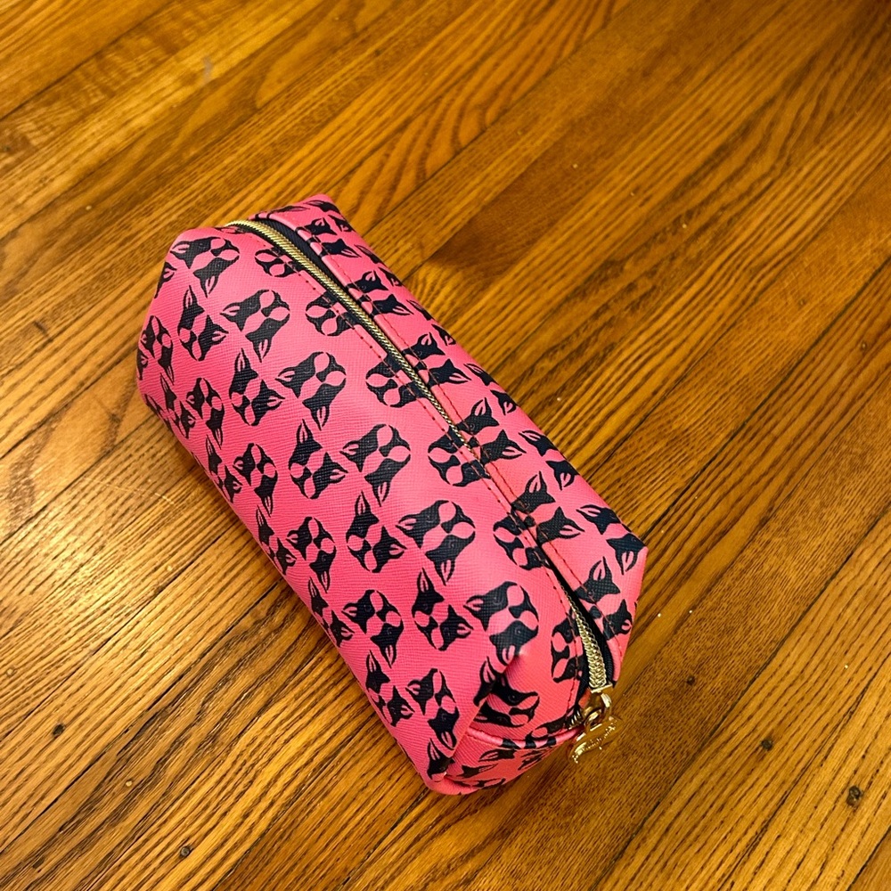 Dabney Lee Dog Print Cosmetic Pouch - Perfect Condition